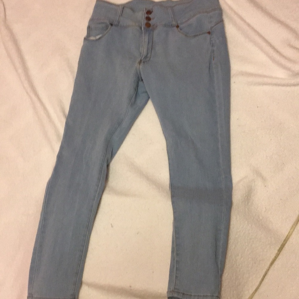 Light blue jeans